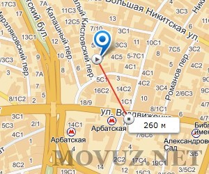 Гитис карта москва