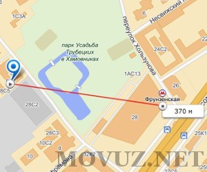 Институт сеченова москва карта