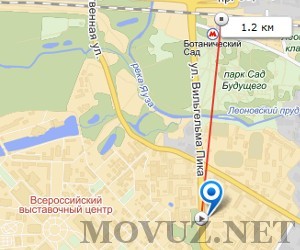 Вгик москва карта