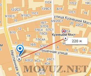 Театральный институт в москве карта
